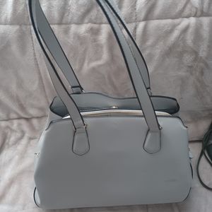 Grey purse